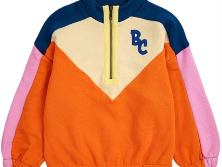 Bobo Choses Bc Color Block Zipped Sweatshirt Zipped Multicolor on Sale