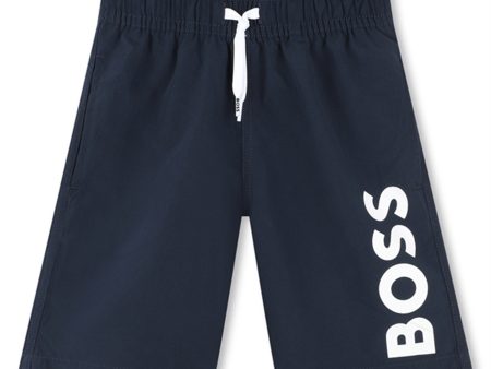 Hugo Boss Navy Badeshorts Online