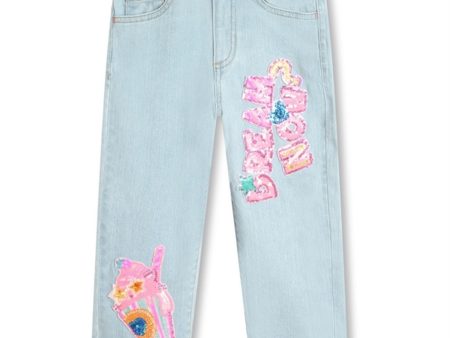 Billieblush Double Stone + Bleach Denim Jeans Supply