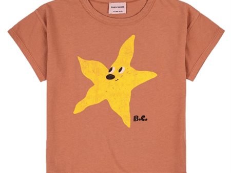 Bobo Choses Brown Starfish T-Shirt Supply