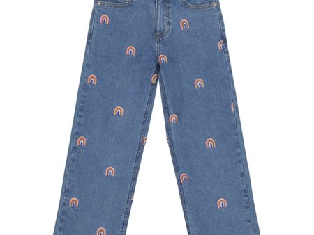 The NEW Light Blue Janet Wide Jeans For Sale