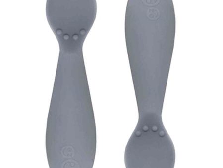 EZPZ Tiny Spoon - Skeer 2-pak Grey For Sale