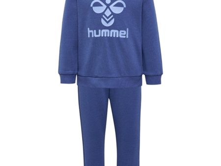 Hummel Dark Denim Arine Sweatsæt Online Hot Sale