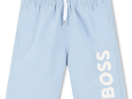 Hugo Boss Pale Blue Badeshorts Online Sale