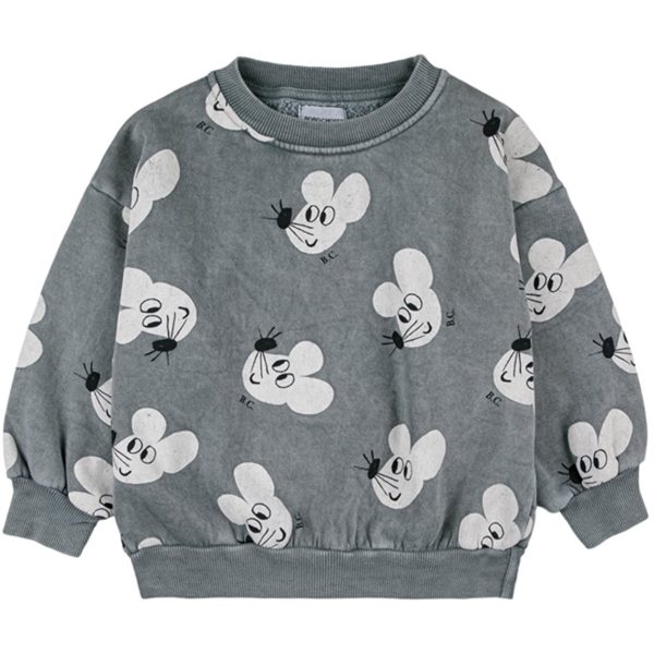 Bobo Choses Grey Mouse Sweatshirt AOP Sale