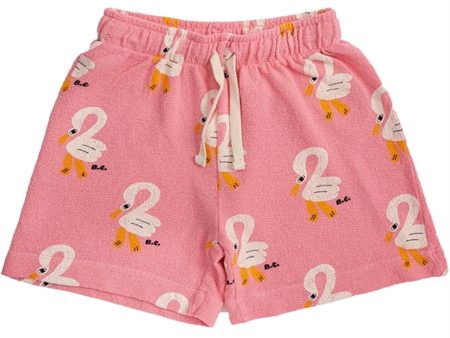 Bobo Choses Pink Pelican All Over Bermuda Shorts Online