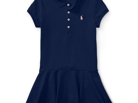 Polo Ralph Lauren Girl Kjole Refined Navy Online