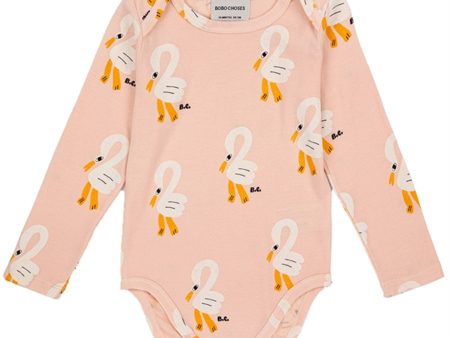 Bobo Choses Light Pink Pelican All Over Body Online now