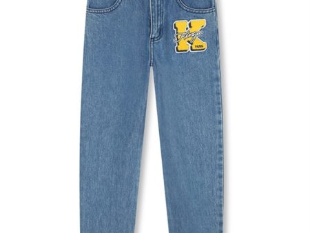 Kenzo Bleach Denim Jeans For Sale