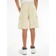 Calvin Klein Sateen Cargo Shorts Green Haze Cheap