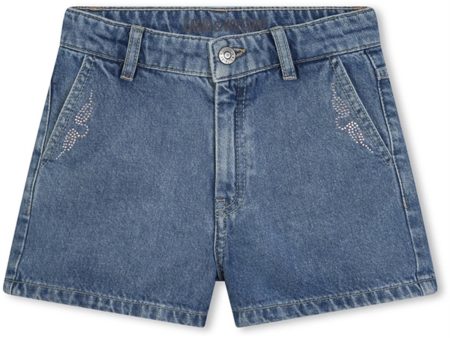 Zadig & Voltaire Denim Blue Denim Shorts Online Hot Sale