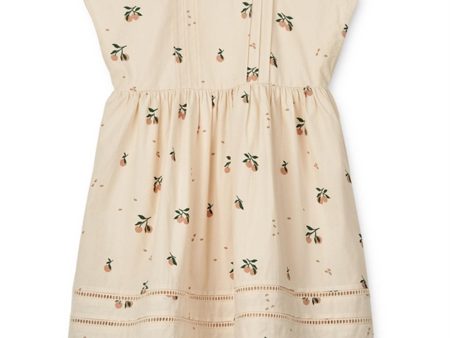 Liewood Peach Sea Shell Gudrun Printed Kjole on Sale