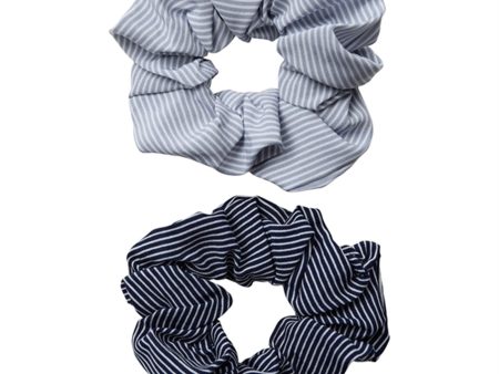 Sofie Schnoor Comb. Light Blue  Navy Striped Hårklips 2-Stk Online now