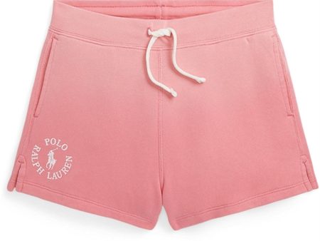 Polo Ralph Lauren Girl Athletic Shorts Ribbon Pink Online Hot Sale