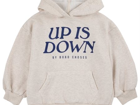 Bobo Choses Beige Up Is Down Hoodie Supply