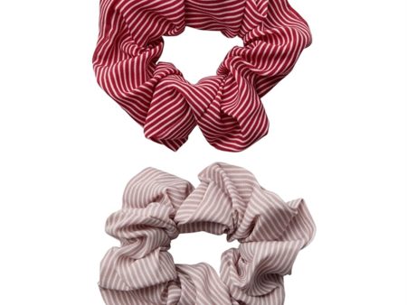 Sofie Schnoor Comb. Red  Rose Striped Hårklips 2-Stk on Sale