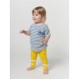 Bobo Choses Blue Blue Stripes T-Shirt Fashion