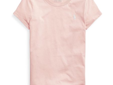 Polo Ralph Lauren Girls T-Shirt Hint Of Pink For Sale