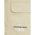 Calvin Klein Sateen Cargo Shorts Green Haze Cheap