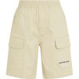 Calvin Klein Sateen Cargo Shorts Green Haze Cheap