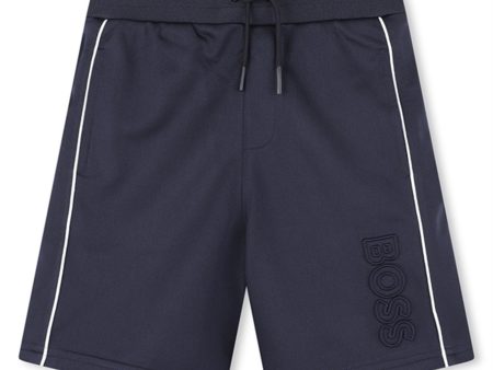 Hugo Boss Navy Shorts Sale