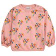 Bobo Choses Baby Fireworks All Over Sweatshirt Round Neck Pink Online Sale