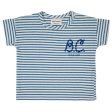 Bobo Choses Blue Blue Stripes T-Shirt Fashion