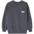 American Vintage Sweatshirt ML Col Rond Carbone Surteint Online