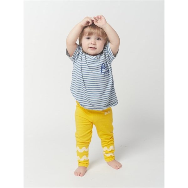 Bobo Choses Blue Blue Stripes T-Shirt Fashion