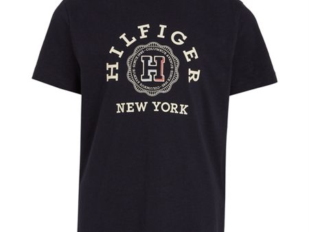 Tommy Hilfiger Monotype Arch T-Shirt Desert Sky Discount