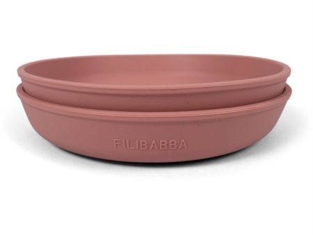 FILIBABBA Tallerken 2-pak Rose Sale