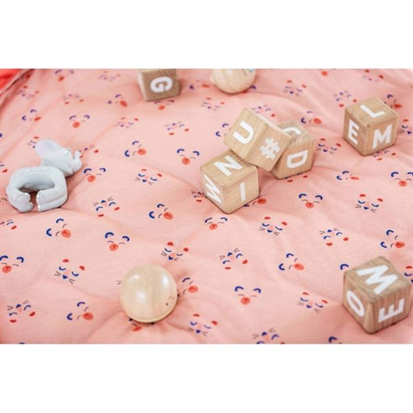 Play&Go 3-i-1 Legetæppe Soft Animal Face Hot on Sale