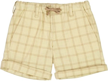 Wheat Buttermilk Check Holger Shorts on Sale