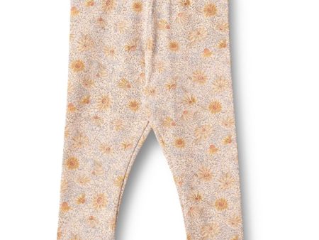 Wheat Coneflowers Leggings Jules on Sale